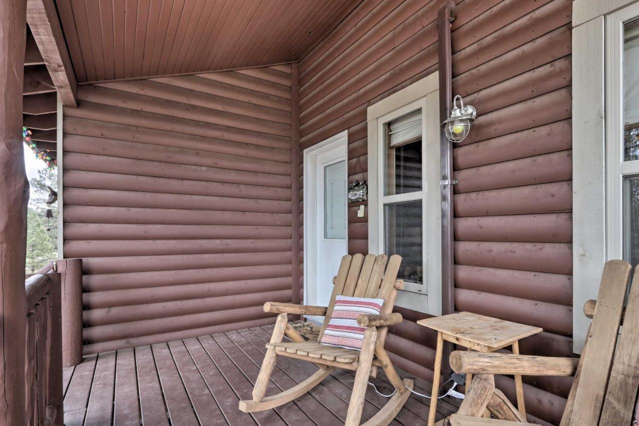 Cozy Heber-Overgaard Cabin With Fire Pit, Game Room! Exterior foto