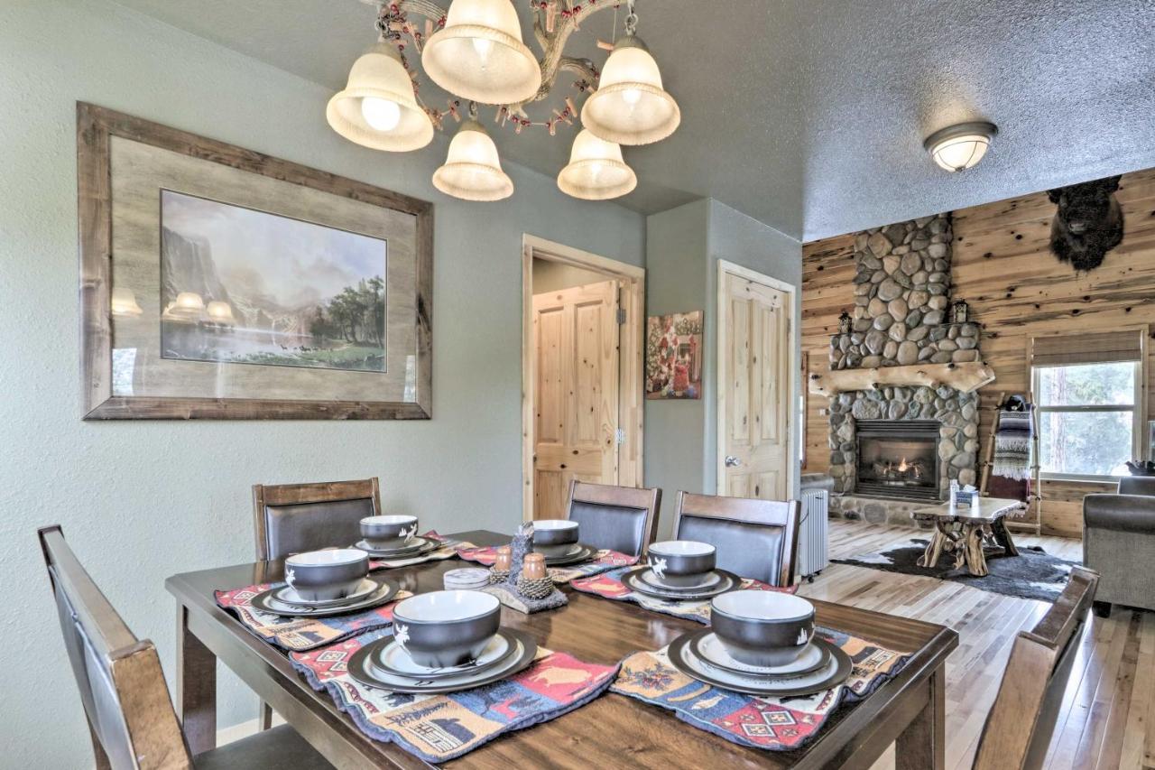 Cozy Heber-Overgaard Cabin With Fire Pit, Game Room! Exterior foto