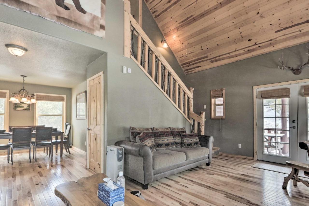 Cozy Heber-Overgaard Cabin With Fire Pit, Game Room! Exterior foto